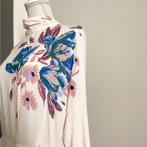 NWT Free People Gemma Floral Tunic Dress | Size M - Picture 6 of 16